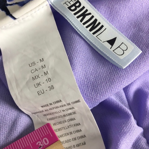 The Bikini Lab Floral Plunge One Piece 1157 - Picture 7 of 8